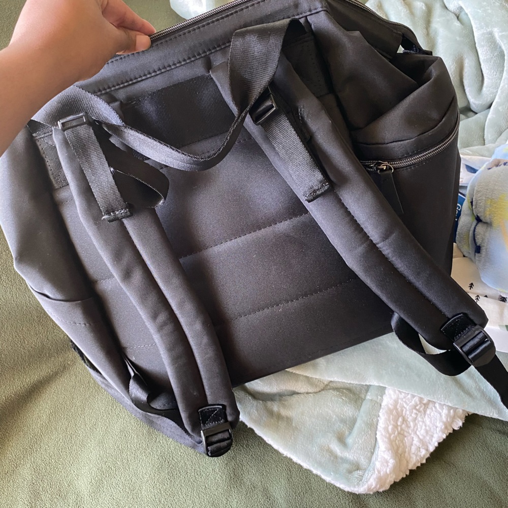 Go by Goldbug wide frame diaper bag backpack